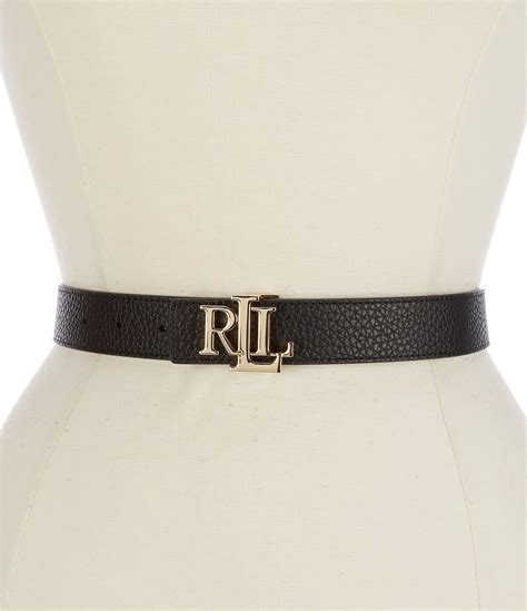 Reversible Pebbled Leather Belt 